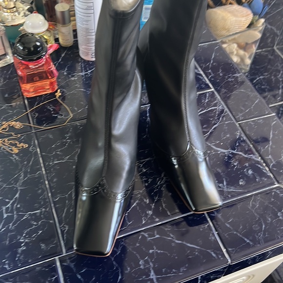 AWAKE Mode faux leather BERNICE STRETCH BOOT 40 - Picture 9 of 12